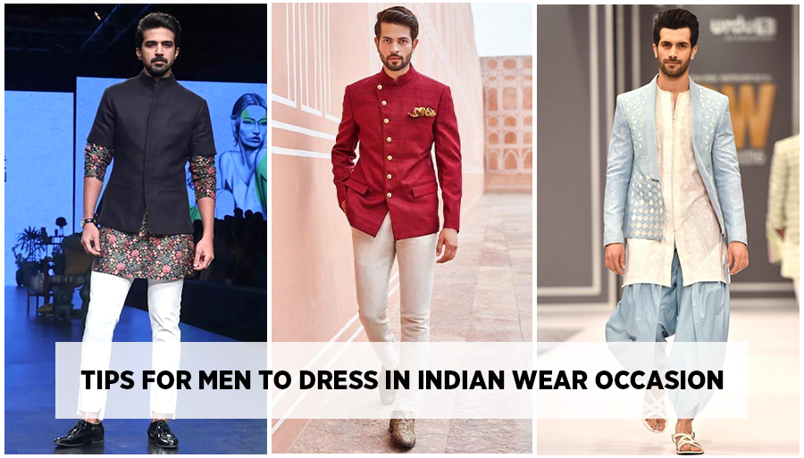 3 Occasion Wears for Men